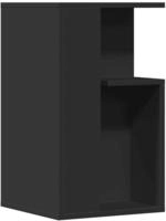 vidaXL Beistelltisch Schwarz 35x35x60 cm Holzwerkstoff