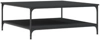vidaXL Couchtisch Schwarz 100x100x40 cm Holzwerkstoff Modell 1
