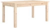 vidaXL Couchtisch 80x50x40 cm Massivholz Kiefer Modell 2