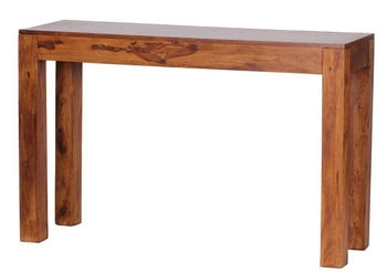 Wohnling Konsolentisch Mumbai WL1.217 sheesham mit Schublade 120x70x40cm