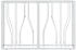 vidaXL Konsolentisch 110x30x70 cm Edelstahl und Glas (350025)