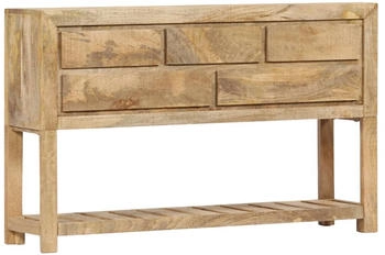vidaXL Sideboard 120x30x75 cm Massivholz Mango (247479)