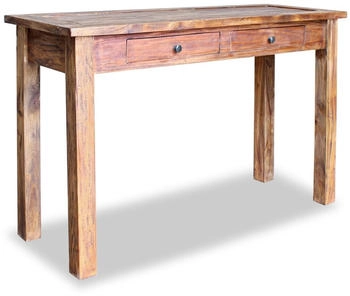 vidaXL Konsolentisch Altholz Massiv 123x42x75 cm (244494)