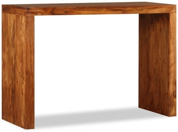 vidaXL Konsolentisch Massivholz mit Honigfarbener Politur 110x40x76 cm (244671)
