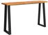 vidaXL Konsolentisch Baumkante 140x40x80 cm Massivholz Akazie (353297)