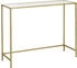 Vasagle Konsolentisch LGT26G gold 100x80x35cm