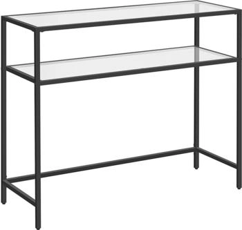 Vasagle Konsolentisch LGT025B01 schwarz 100x80x35cm