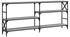 vidaXL Konsoltisch Sonoma 180x29x76,5 cm Holzwerkstoff (1-St) grau (835477)
