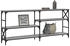 vidaXL Konsoltisch Sonoma 180x29x76,5 cm Holzwerkstoff (1-St) grau (835477)
