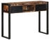 vidaXL Konsolentisch 100x35x75 cm Massivholz Altholz (1-St) Mehrfarbig (4015928)