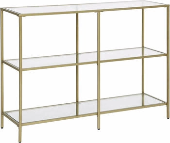 Vasagle Konsolentisch 2 Ablagen gold (LGT27G)