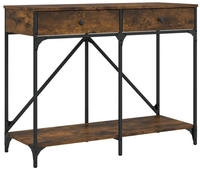 vidaXL Konsolentisch R&auml;uchereiche 100x39x78,5 cm Holzwerkstoff