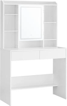 Vasagle Schminktisch mit LED-Beleuchtung (RDT123T14)
