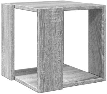 vidaXL Couchtisch Grau Sonoma-Eiche 32x32x30 cm Holzwerkstoff