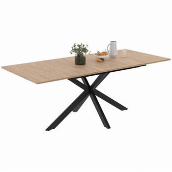 IDMarket Extendable Dining Table Phoenix ALIX 160-200 cm