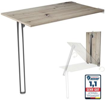 KDR Produktgestaltung Wandklapptisch 80x50cm Eiche