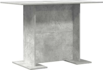 vidaXL Esstisch Betongrau 110x60x75 cm Holzwerkstoff (863163)