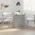 vidaXL Esstisch Betongrau 110x60x75 cm Holzwerkstoff (863163)