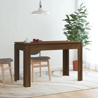 vidaXL Esstisch Braun Eichen-Optik 120x60x76 cm Holzwerkstoff