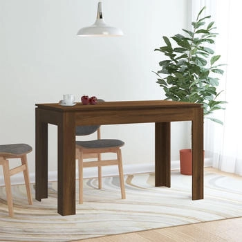 vidaXL Esstisch Braun Eichen-Optik 120x60x76 cm Holzwerkstoff (815389)