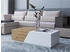Mirjan24 Ceelias Modern Wohnzimmer Sofatisch + Stauraum Kaffeetisch M24 Weiß Wotan 60 cm X 42 cm X 124 cm