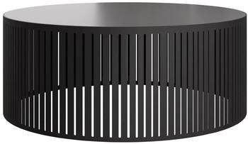 Mirjan24 Velede Kaffeetisch Modern Design Sofatisch Stilvoll Wohnzimmer Schwarz Schwarz Molet 75 cm X 30 cm X 75 cm
