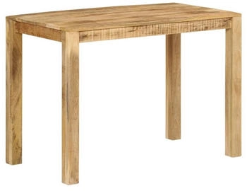 vidaXL Esstisch 110x55x76 cm Massivholz Mango (350313)