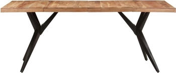 vidaXL Esstisch 200x90x76 cm Akazie Massivholz (323571)