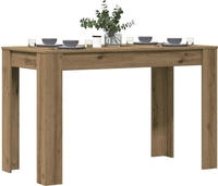 vidaXL Esstisch Artisan-Eiche 120x60x76 cm Holzwerkstoff