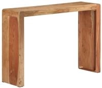 vidaXL Konsolentisch 110x30x76 cm Massivholz Akazie