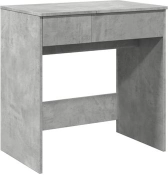 vidaXL Schminktisch mit Spiegel Betongrau 73x46,5x120 cm (848223)