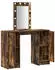 vidaXL Schminktisch mit Speicher Braun 102 x 33 x 135 cm Holzwerkstoff (865185)