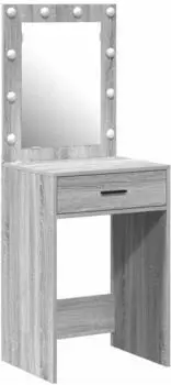 vidaXL Schminktisch Graues Sonoma 50 x 41 x 135 cm Holzwerkstoff (865042)