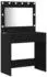 vidaXL Schminktisch 2 pcs Schwarz 40 x 41 x 75 cm Holzwerkstoff (3334228)