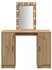 vidaXL Schminktisch mit Speicher Braun 102 x 33 x 135 cm Holzwerkstoff (865189)