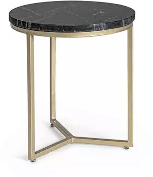 Bizzotto Prescott aus Marmor, ß 38 cm schwarz