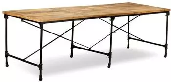 vidaXL Esstisch Massivholz Mango 240 cm (243992)