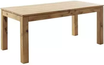MCA Furniture Etna Esstisch Wildeiche Massivholz mit Stirnauszug (ETSA16WE)