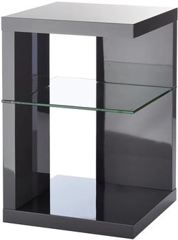 M2 Kollektion Beistelltisch Domingo Anthrazit Hochglanz (516653)