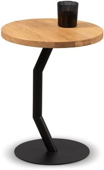 M2 Kollektion Tim 1 Beistelltisch Wildeiche/Metall Braun (520022)