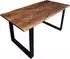 SIT Tops&Tables Esstisch mit Akazie Baumkante nussbaumfarbig (33529759)