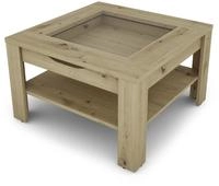 byLIVING Couchtisch "RALPH" Artisan Eiche, Old Wood oder wei&szlig;, 1 Schubkasten,
