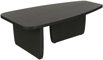 byLIVING Bolt Couchtisch Freiform aus Akazie Massivholz schwarz lackiert (90990960)