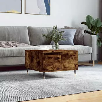 vidaXL Couchtisch wei&szlig; Holzwerkstoff (830748)