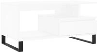 vidaXL Couchtisch Wei&szlig; 90x49x45 cm Holzwerkstoff
