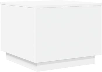 vidaXL Couchtisch mit LED-Leuchten Wei&szlig; (839868)
