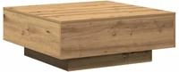 vidaXL Couchtisch Artisan-Eiche 80 x 80 x 31 cm