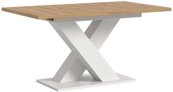 Sconto Esstisch ausziehbar Artisan wei&szlig; (X4AH4T58)
