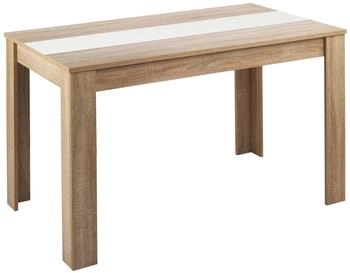 byLIVING Nori Esstisch mit wendbare Einlegeplatte Eiche Nachbildung braun (4251942205442)