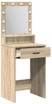 vidaXL Schminktisch Sonoma Eiche 50 x 41 x 135 cm Holzwerkstoff (865093)